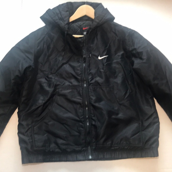 Nike Other - Vintage Black Nike Full Zip Medium Thick Jacket